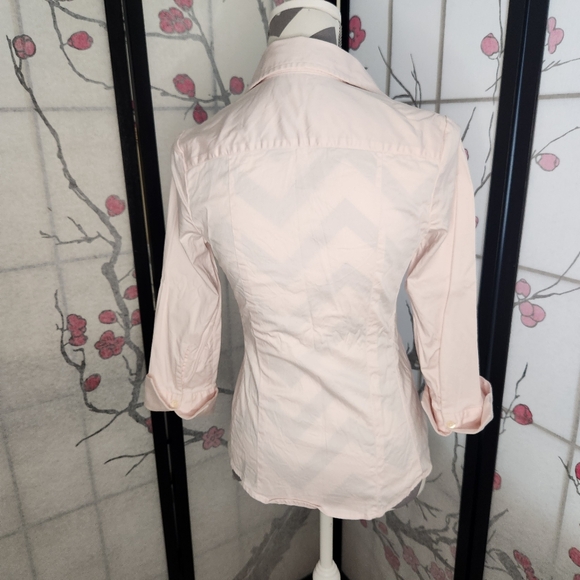 Banana Republic Women's Quarter Sleeve Button Down Shirt XS - Picture 3 of 8